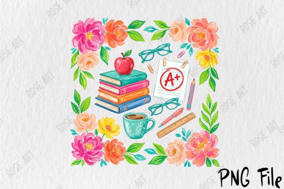 Back to School Teacher Floral PNG: A Practical Evaluation for Creative Projects