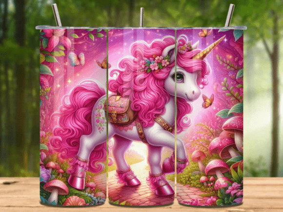 Back to School Unicorn Tumbler Wrap V.12