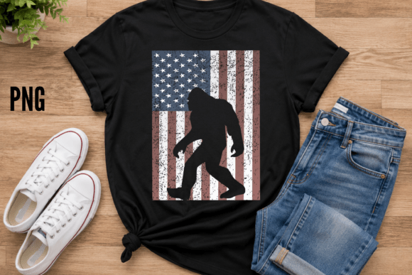 Bigfoot American Flag PNG: A Practical Guide to Quality Designs for Your DIY Projects