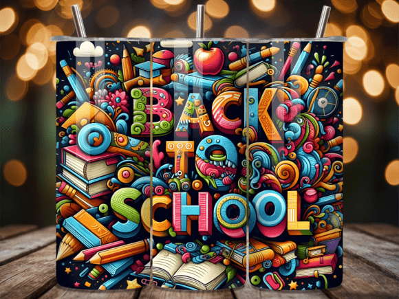 Doodle Back to School Art Tumbler Wrap: A Comprehensive Evaluation for Crafters and Small Businesses