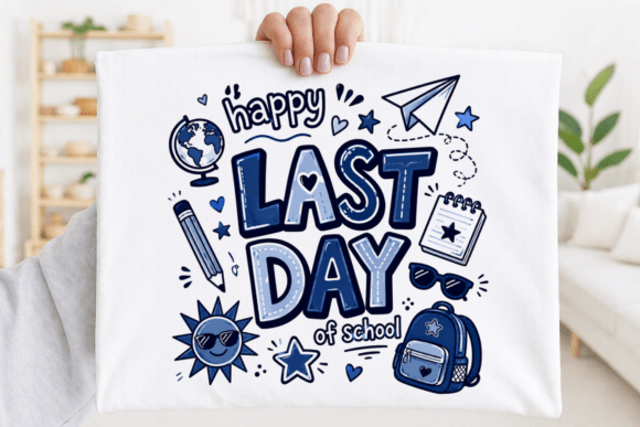 Last Day of School PNG, Trendy School