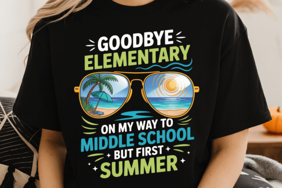 Last Day of School Summer Design PNG