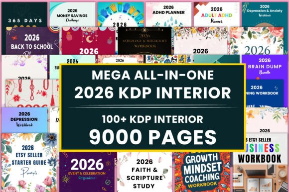 Mega All-in-One 2026 KDP Interiors