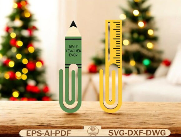 Teacher Bookmark Laser Cut File SVG: A Creative Resource