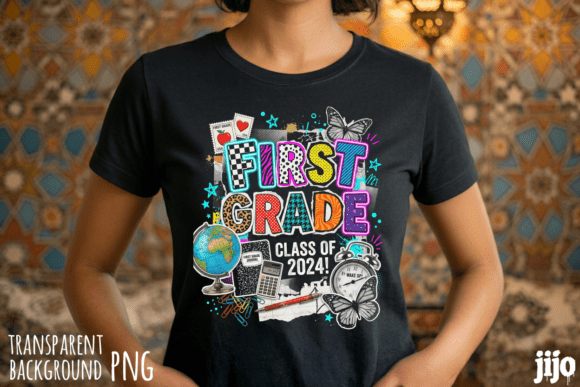 Unlocking Creativity with Back to School First Grade Retro PNG Designs